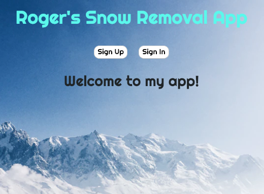 Snow Removal Project